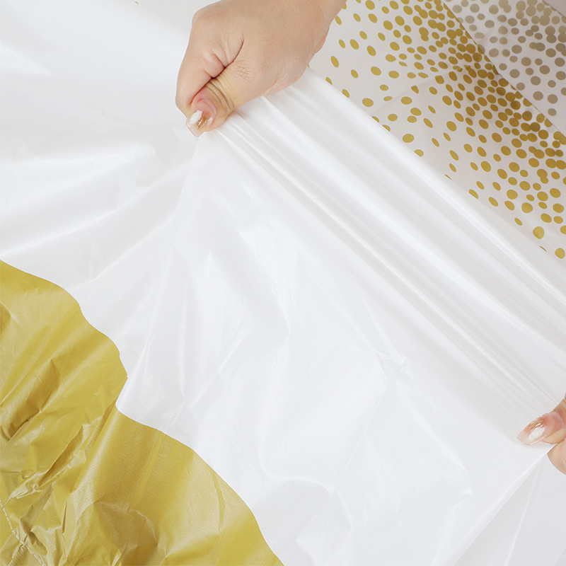 Stalo sijonas, PEVA, taškuotas raštas, stačiakampio formos, modernus minimalistinis stilius, tinkama gimtadienio dekoracijoms