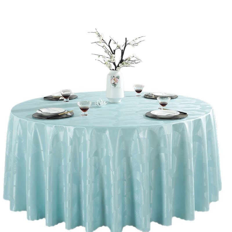 Apvali PVC staltiesė – vandeniui atspari, riebalams atspari, neslidžia, viešbučių stilius