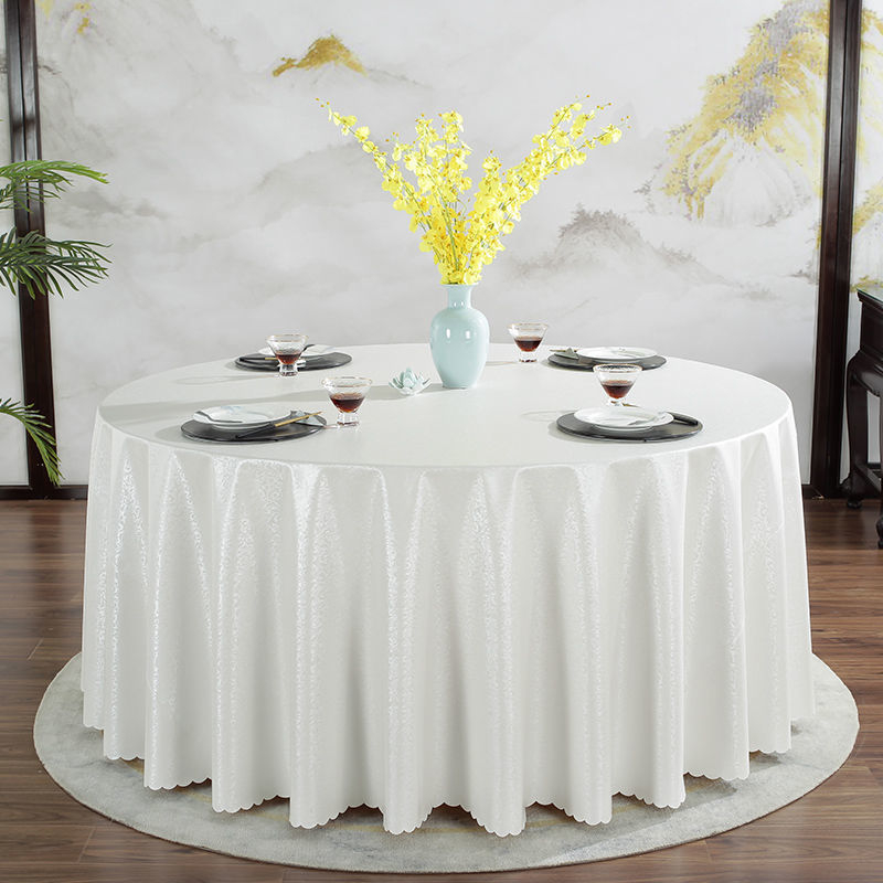 Apvali PVC staltiesė – vandeniui atspari, riebalams atspari, neslidžia, viešbučių stilius