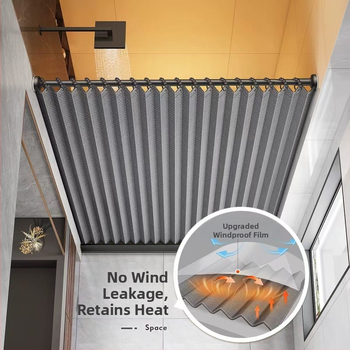 Voniai dušos užuolaidos ir atskiriamoji siena iš medvilnės ir lino, kinų stilius, raštas: kitas