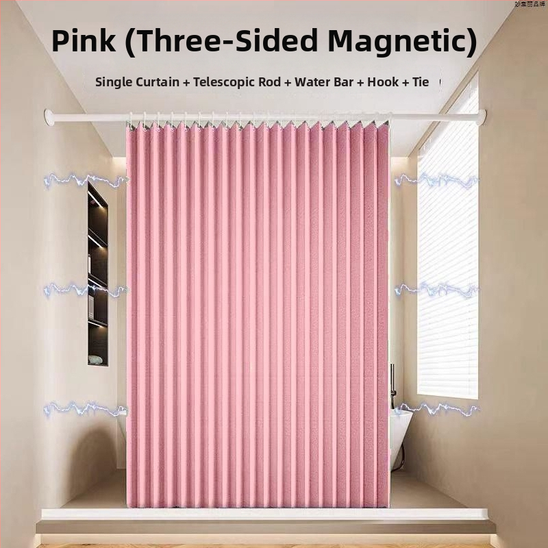 Voniai dušos užuolaidos ir atskiriamoji siena iš medvilnės ir lino, kinų stilius, raštas: kitas