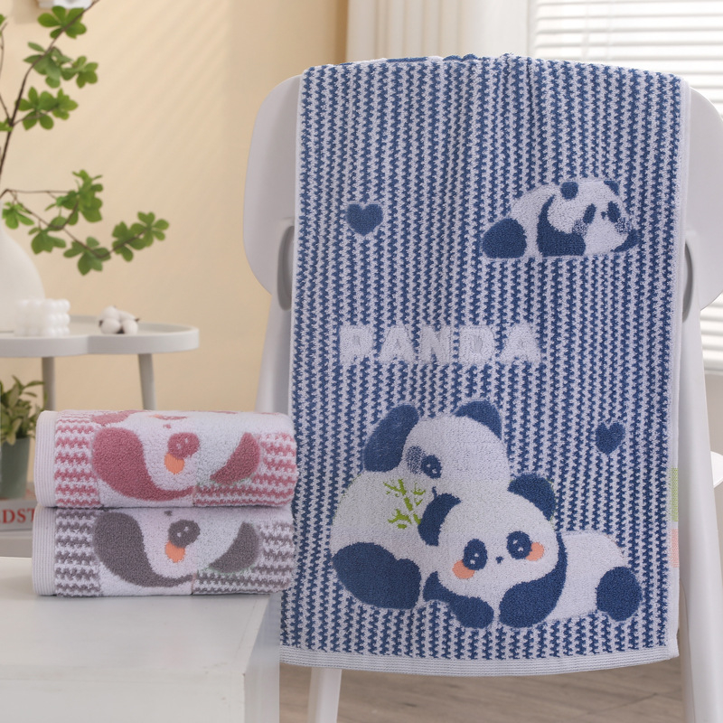 Prosop de față - 100% bumbac, jacquard, 32s, 120–140 g, ambalat individual