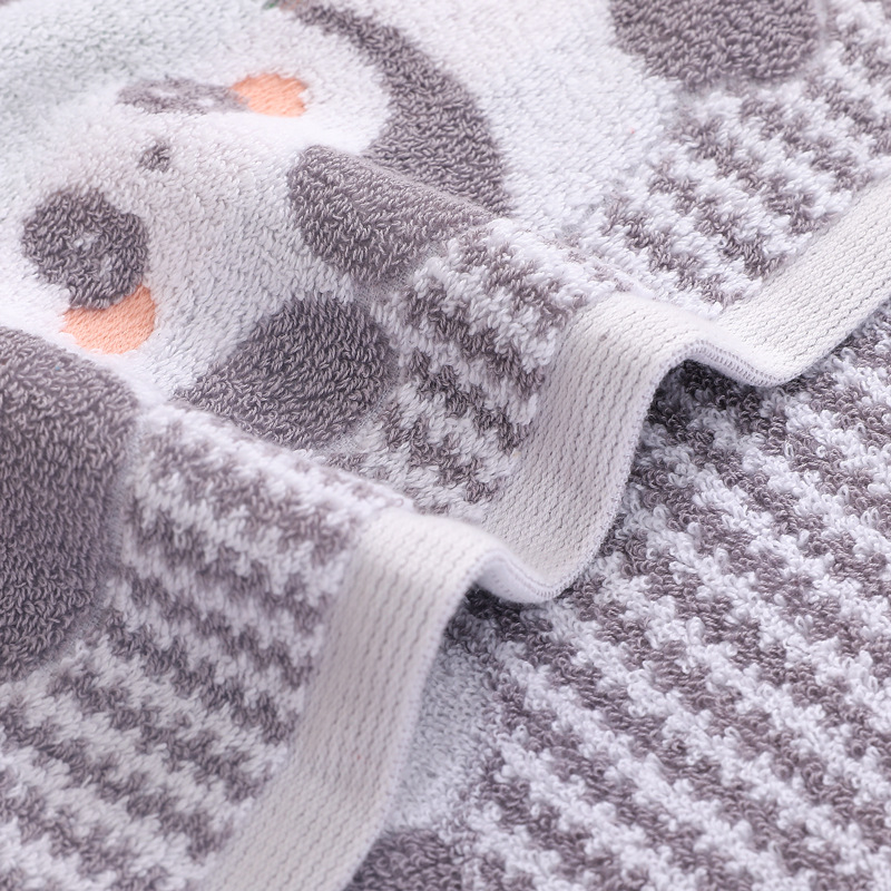 Prosop de față - 100% bumbac, jacquard, 32s, 120–140 g, ambalat individual