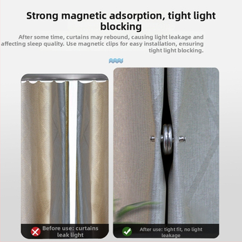 Magnetiniai užuolaidų segtukai, mediniai, be nagų, pritaikomi, šiuolaikiškas minimalistinis stilius