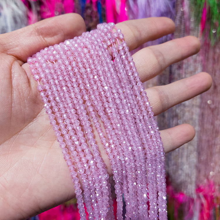 Cirkon perle, facetirane, prirodna tekstura, dodaci za nakit