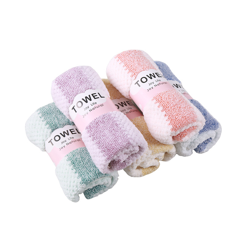 Korall fleece törölközőkészlet – 3 darab, fürdő- és arc-törölközők, sima szövés, 32s szál, 200 g+ súly, testreszabható