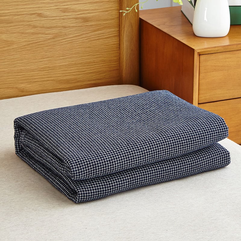 Βαμβακερή τριπλής στρώσης γάζα κουβέρτα με φλοράλ μοτίβο, βάρος άνω των 3000 g