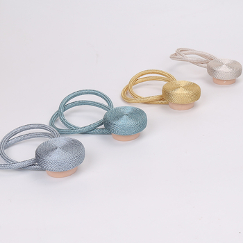 Užuolaidų sagtelė su magnetiniu užsegimu — poliesteris, šiuolaikiškas minimalistinis stilius, pritaikymas galimas, 56 g vienam vnt., prekinis ženklas Cool