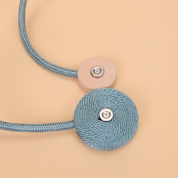 Užuolaidų sagtelė su magnetiniu užsegimu — poliesteris, šiuolaikiškas minimalistinis stilius, pritaikymas galimas, 56 g vienam vnt., prekinis ženklas Cool