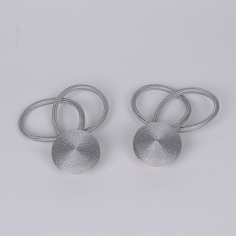 Užuolaidų sagtelė su magnetiniu užsegimu — poliesteris, šiuolaikiškas minimalistinis stilius, pritaikymas galimas, 56 g vienam vnt., prekinis ženklas Cool