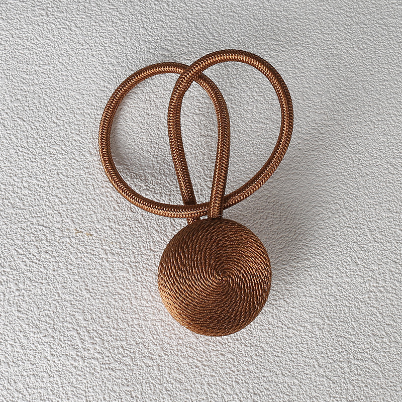 Užuolaidų sagtelė su magnetiniu užsegimu — poliesteris, šiuolaikiškas minimalistinis stilius, pritaikymas galimas, 56 g vienam vnt., prekinis ženklas Cool