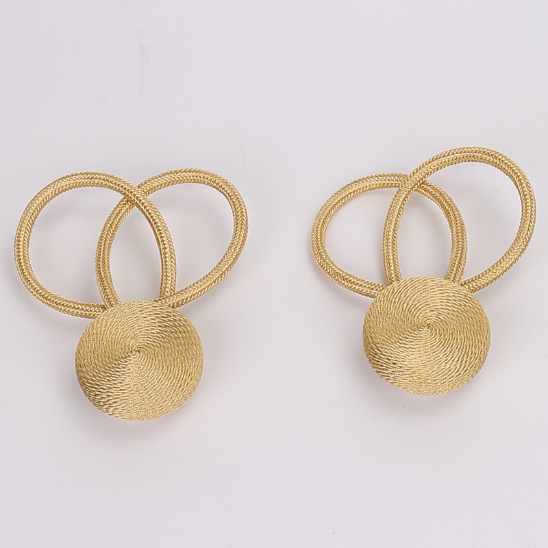 Užuolaidų sagtelė su magnetiniu užsegimu — poliesteris, šiuolaikiškas minimalistinis stilius, pritaikymas galimas, 56 g vienam vnt., prekinis ženklas Cool