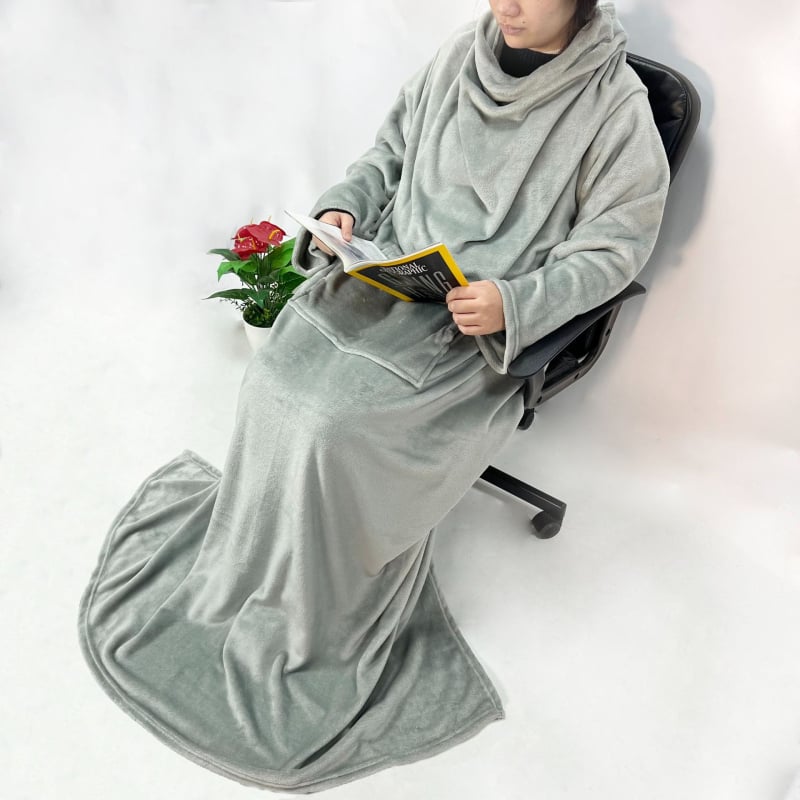 Φλανελεν κουβέρτα τηλεόρασης με Velcro, πολυχρηστική, μοντέρνο στυλ (240 g/m², πολυεστέρας, χειμώνας, φλανέλ, Velcro)