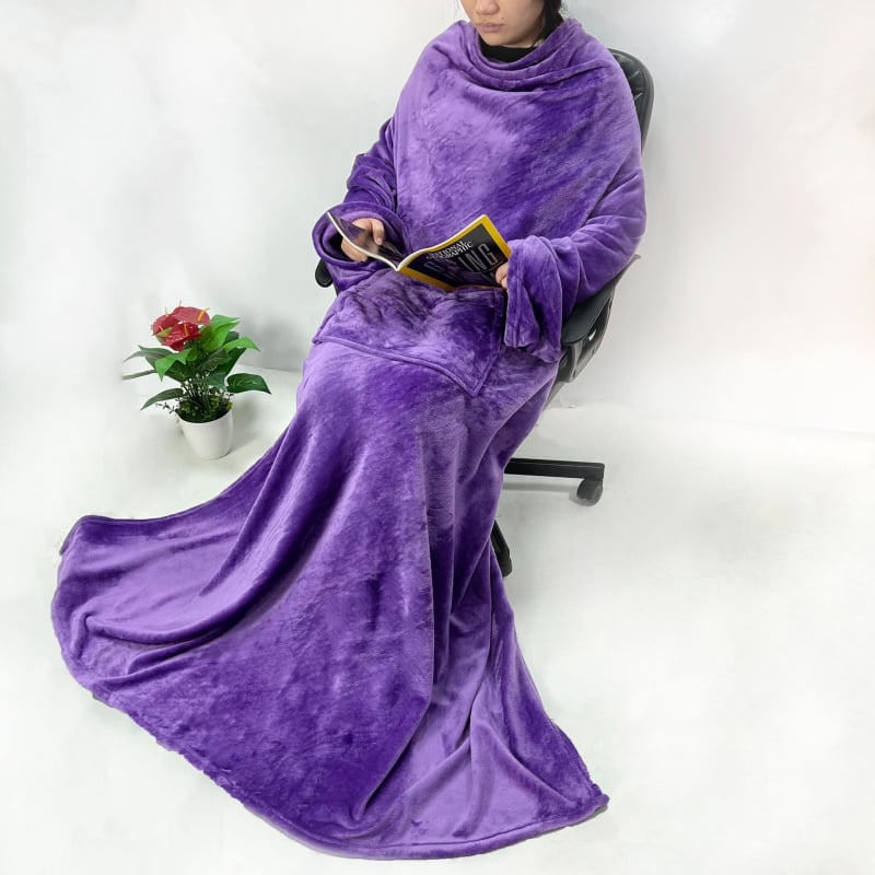 Φλανελεν κουβέρτα τηλεόρασης με Velcro, πολυχρηστική, μοντέρνο στυλ (240 g/m², πολυεστέρας, χειμώνας, φλανέλ, Velcro)