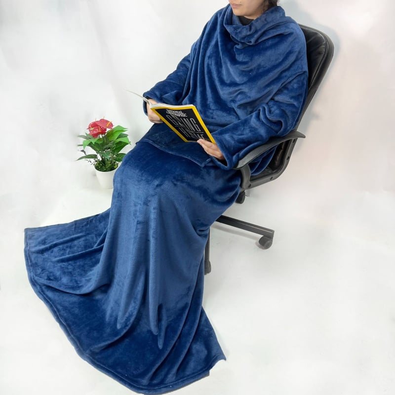 Φλανελεν κουβέρτα τηλεόρασης με Velcro, πολυχρηστική, μοντέρνο στυλ (240 g/m², πολυεστέρας, χειμώνας, φλανέλ, Velcro)