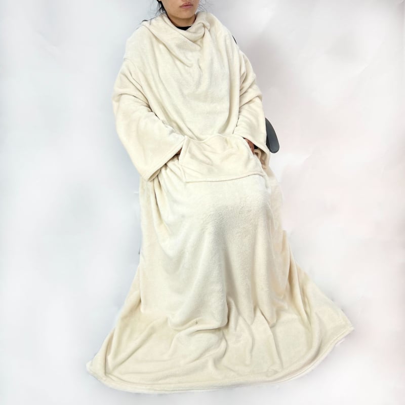 Φλανελεν κουβέρτα τηλεόρασης με Velcro, πολυχρηστική, μοντέρνο στυλ (240 g/m², πολυεστέρας, χειμώνας, φλανέλ, Velcro)