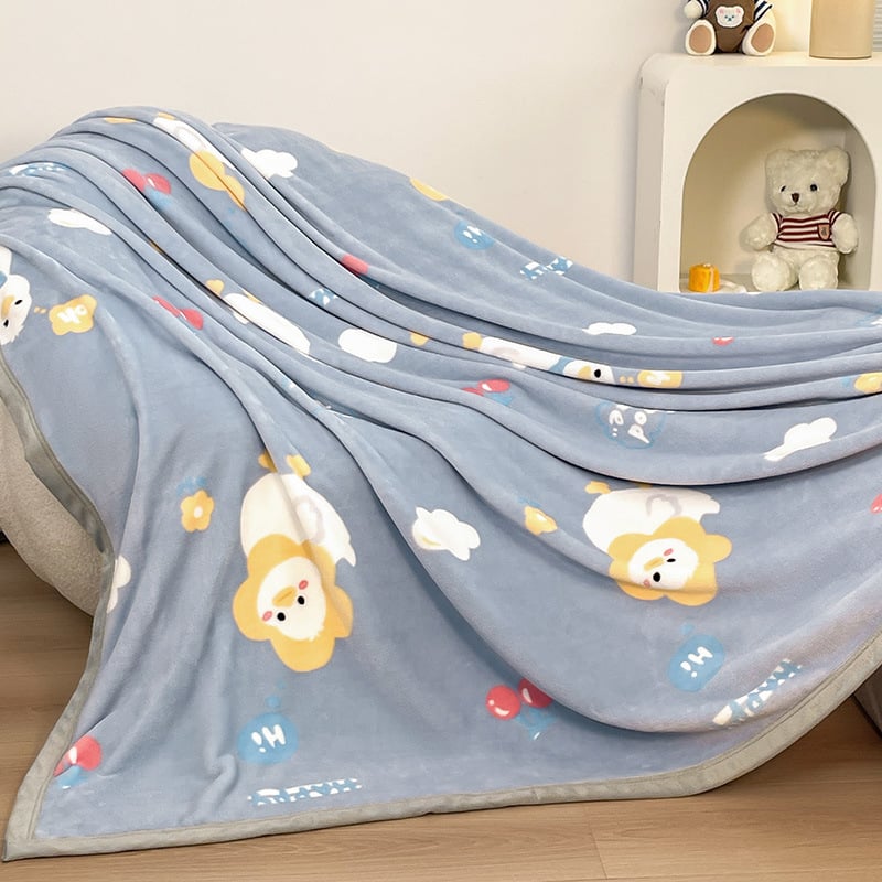 Χειμωνιάτικη κουβέρτα από κοράλ βελούδου, 100% πολυεστέρας, γεωμετρικό μοτίβο, βάρος 320 g