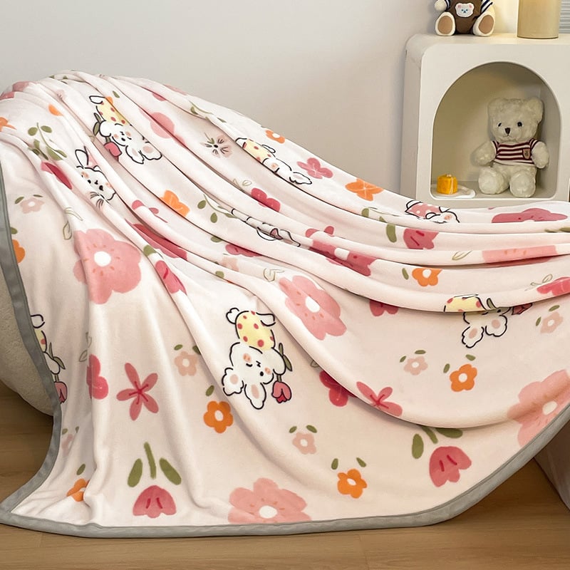 Χειμωνιάτικη κουβέρτα από κοράλ βελούδου, 100% πολυεστέρας, γεωμετρικό μοτίβο, βάρος 320 g