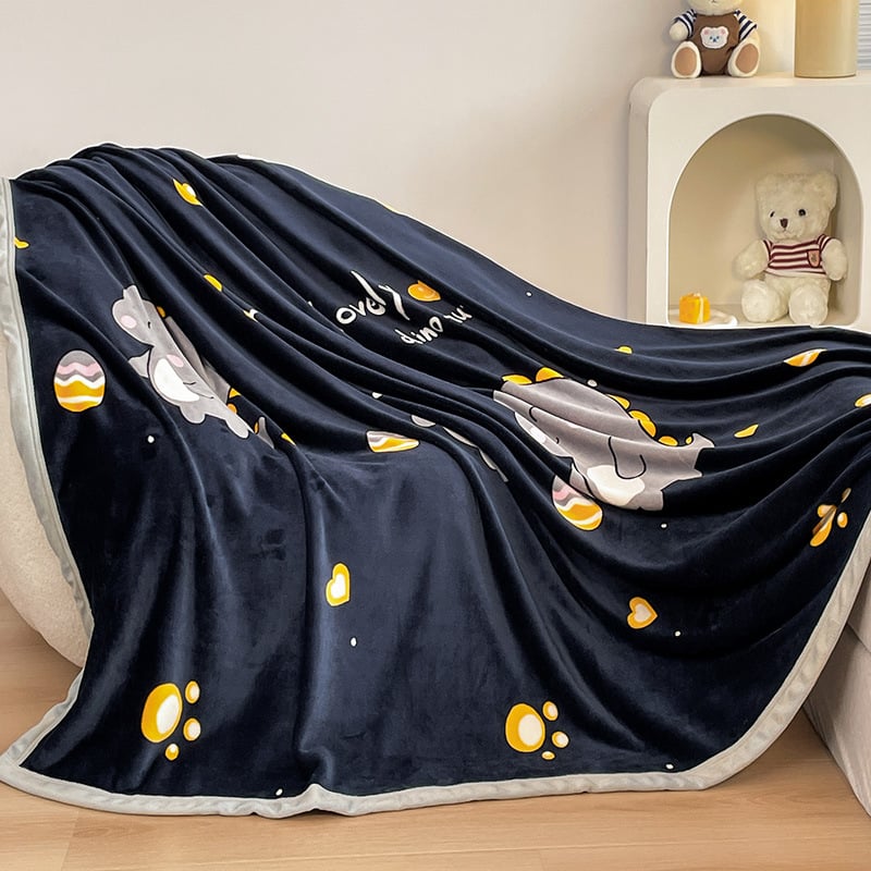 Χειμωνιάτικη κουβέρτα από κοράλ βελούδου, 100% πολυεστέρας, γεωμετρικό μοτίβο, βάρος 320 g