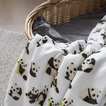 Παιδικό πάπλωμα από ίνες μπαμπού, τετραπλό στρώμα, διπλής όψεως γέμισμα από μπαμπού, αντιδραστική βαφή, βάρος 0.5-0.75 kg