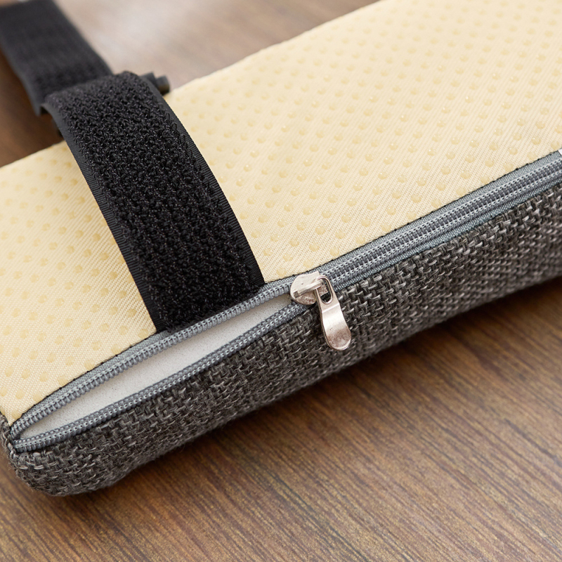 Kėdės alkūnės atramos pagalvėlė — poliesteris, putų užpildas, vienos spalvos modelis, skirta miegamajam, studijai ir biurui, šiuolaikinis minimalistinis stilius