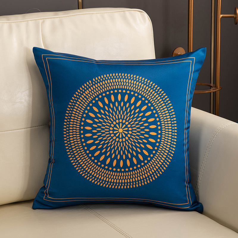 Szatén párnahuzat belső töltettel – fényes luxus stílus, poliészter töltet, minta: csíkos/egyszínű/geometriai/karikatúra, szövés: nyomtatás, testreszabás elérhető