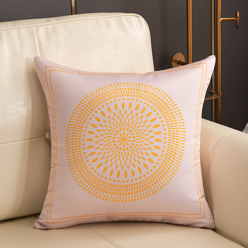 Szatén párnahuzat belső töltettel – fényes luxus stílus, poliészter töltet, minta: csíkos/egyszínű/geometriai/karikatúra, szövés: nyomtatás, testreszabás elérhető