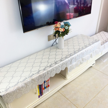 Asztalterítő, vízálló és olajálló, téglalap alakú, modern minimalista stílus, minták: szív, geometriai és virágos