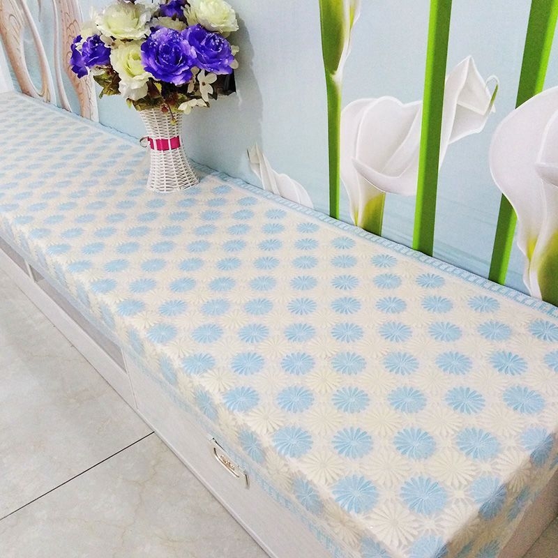 Asztalterítő, vízálló és olajálló, téglalap alakú, modern minimalista stílus, minták: szív, geometriai és virágos