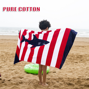 Beeyier Pamut fürdő- és strandtörölköző - Vastagított rajzfigura, Reaktív nyomtatás, Cut Velvet textúra, 500 g+, 32 szál