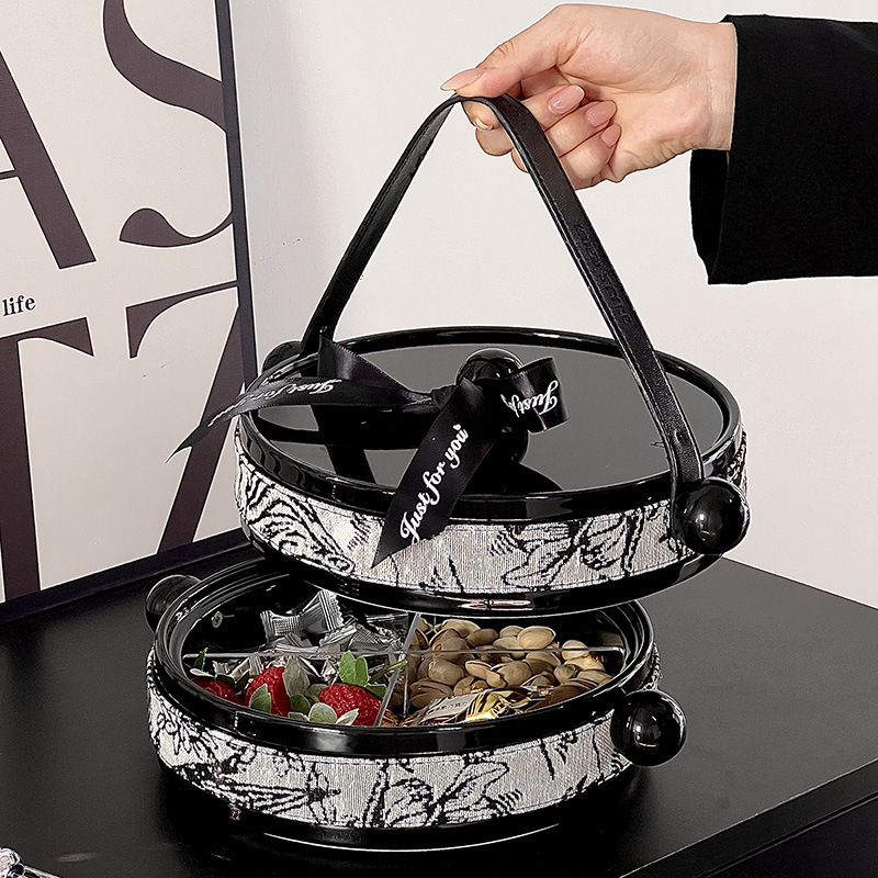 Чиния за плодове от порцелан, Happy bar, скандинавски стил, прост стил, първокласно качество