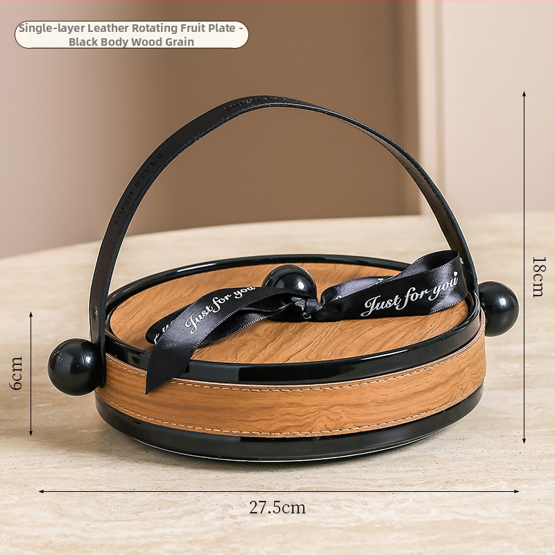 Чиния за плодове от порцелан, Happy bar, скандинавски стил, прост стил, първокласно качество