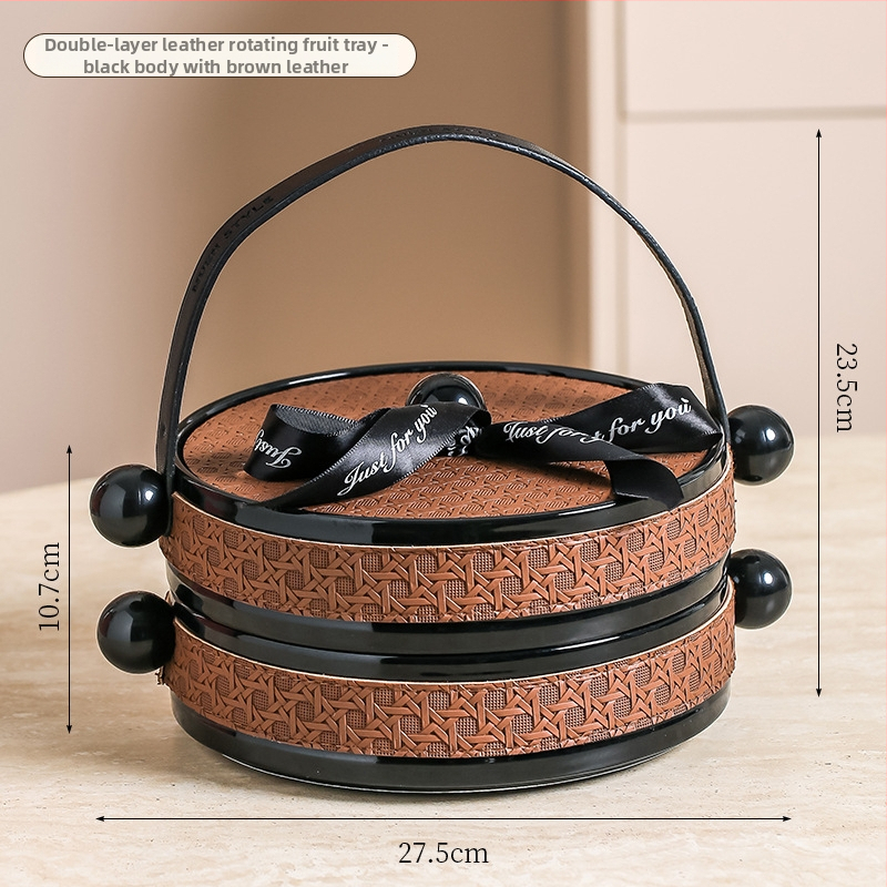 Чиния за плодове от порцелан, Happy bar, скандинавски стил, прост стил, първокласно качество