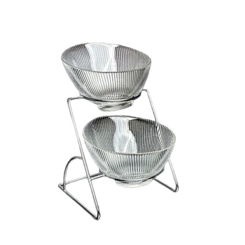 Стъклена поставка за плодове – лек лукс, прост стил, първокласно качество