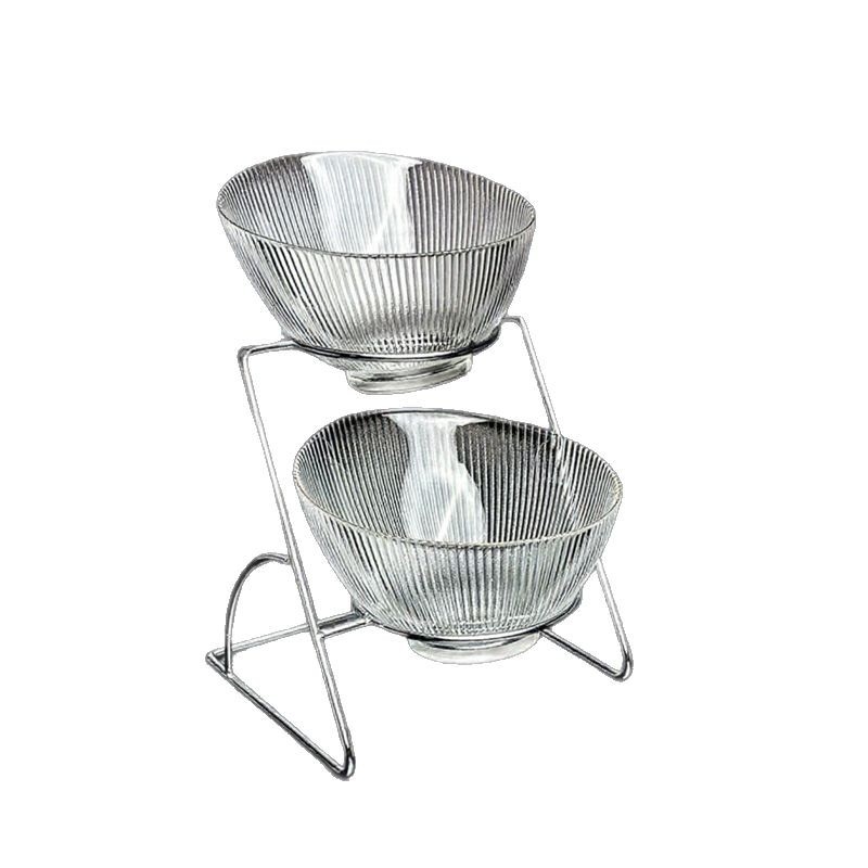 Стъклена поставка за плодове – лек лукс, прост стил, първокласно качество