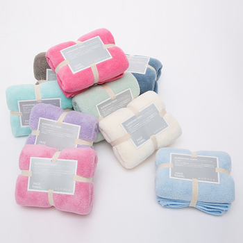 Корална велурена кърпа за лице и коса, кърпа за премахване на грим, 150D, 50–80 г