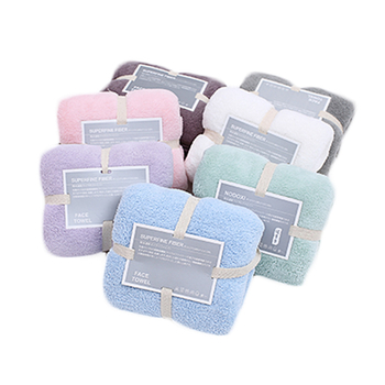 Корална велурена кърпа за лице и коса, кърпа за премахване на грим, 150D, 50–80 г