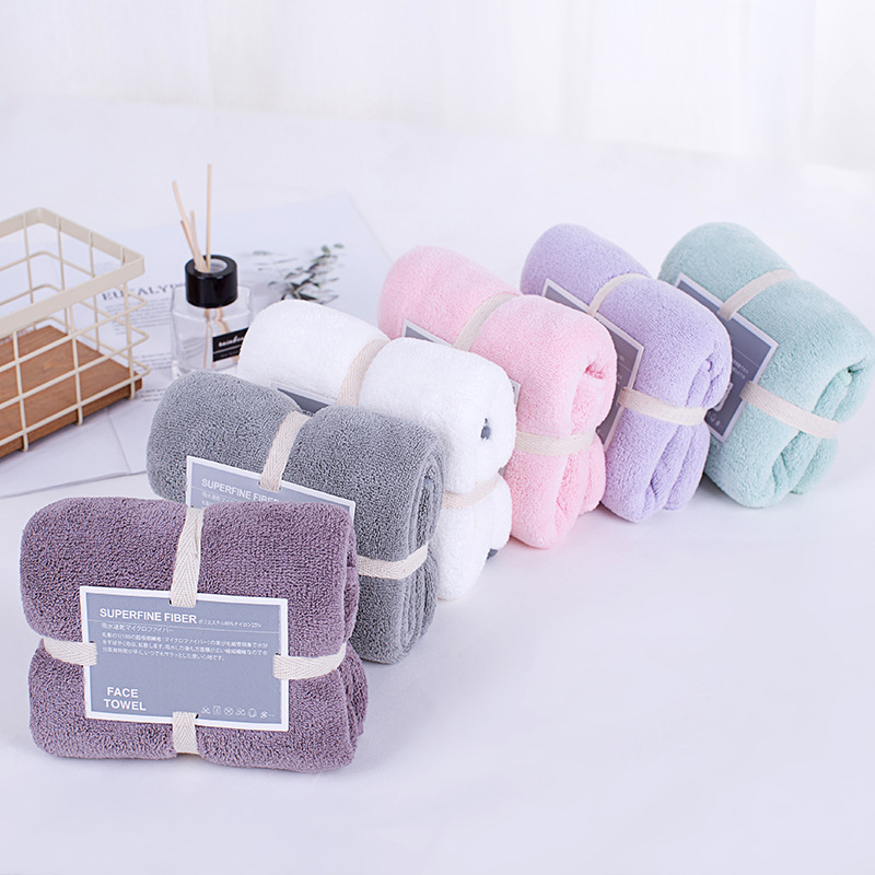 Корална велурена кърпа за лице и коса, кърпа за премахване на грим, 150D, 50–80 г