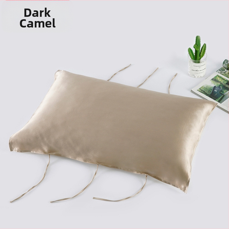 Mulberry hodvábová vankúšová osuška, 30 Momme, s šnúrkou, 100% hodváb, starostlivosť o vlasy, pohodlný spánok