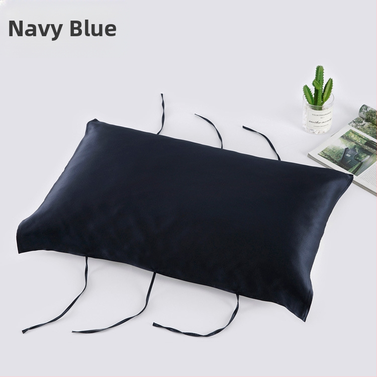 Mulberry hodvábová vankúšová osuška, 30 Momme, s šnúrkou, 100% hodváb, starostlivosť o vlasy, pohodlný spánok