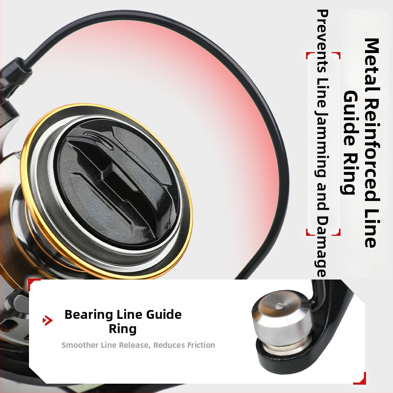 Spinning navijak s celokovovým telom, hlboká cievka, predný brzdič, výmenná rukoväť pre ľavú alebo pravú ruku, vhodný na morské a skalnaté rybárstvo