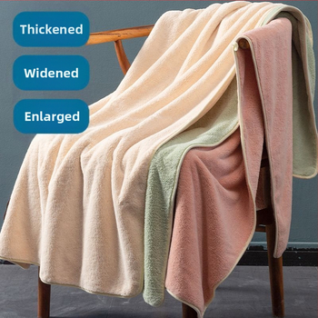 Бамбукова кърпа за баня, джакардова тъкан, прежда 100D, супер абсорбираща, бързосъхнеща кърпа за увиване