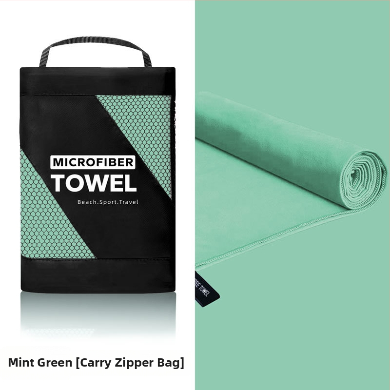 Mikropluošto sportinis rankšluostis, greitas džiūvimas, prakaito sugėrimas, dvipusis veliūras, 200 GSM, logotipo spausdinimas prieinamas