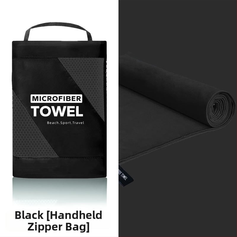 Mikropluošto sportinis rankšluostis, greitas džiūvimas, prakaito sugėrimas, dvipusis veliūras, 200 GSM, logotipo spausdinimas prieinamas