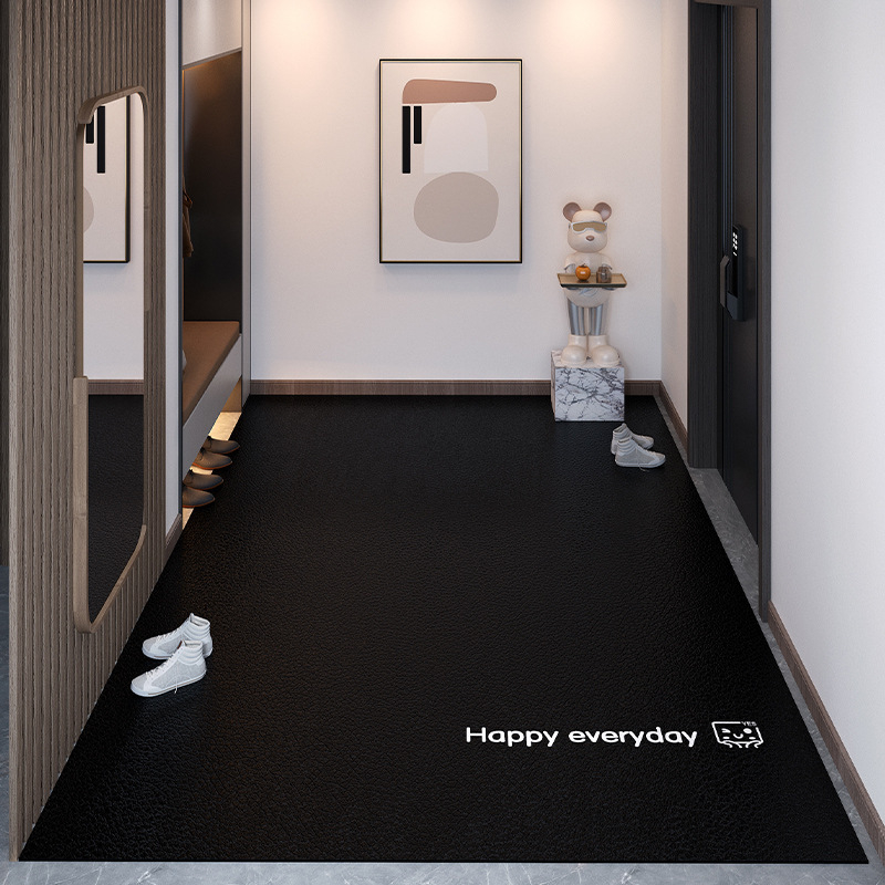 Poliészter padlómat, négyzetes formájú, egyszínű mintázat, vízálló és csúszásmentes, mosható