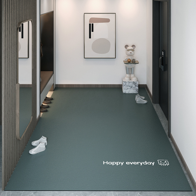 Poliészter padlómat, négyzetes formájú, egyszínű mintázat, vízálló és csúszásmentes, mosható