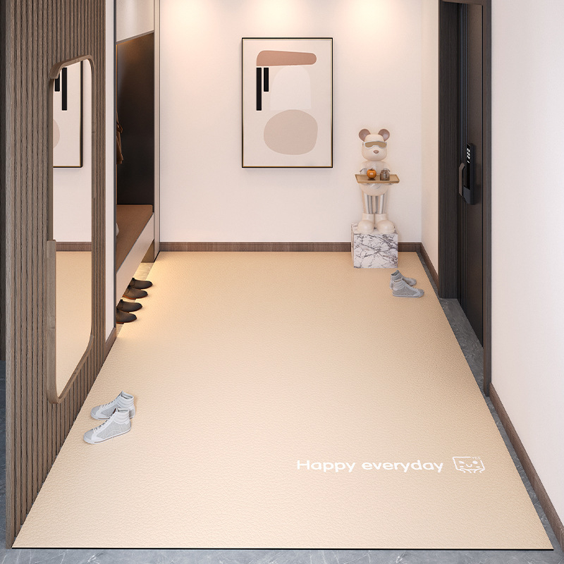 Poliészter padlómat, négyzetes formájú, egyszínű mintázat, vízálló és csúszásmentes, mosható