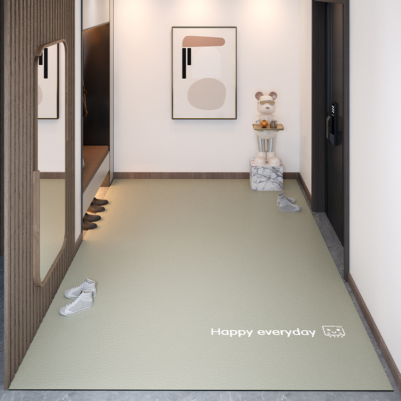 Poliészter padlómat, négyzetes formájú, egyszínű mintázat, vízálló és csúszásmentes, mosható