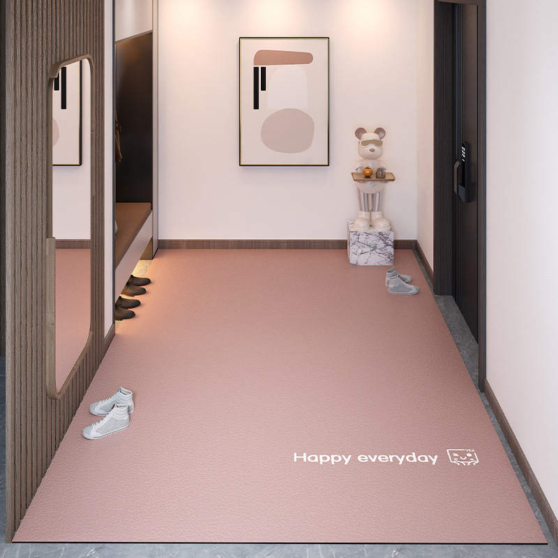 Poliészter padlómat, négyzetes formájú, egyszínű mintázat, vízálló és csúszásmentes, mosható