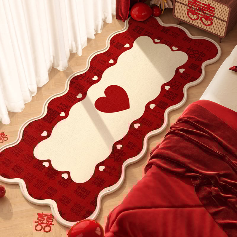 Geometriai mintázatú poliészter szőnyeg nappalira és hálószobába, nyomtatott felület, kézzel mosható